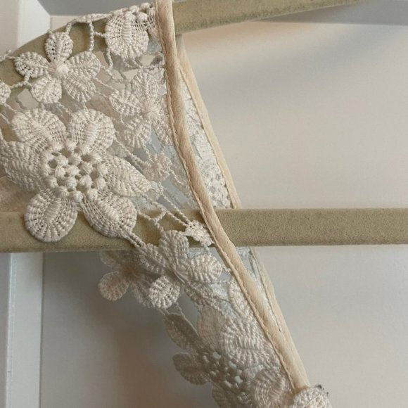 ARTELIER NICOLE MILLER Lace Peplum Top - Picture 6 of 8